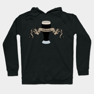 slainte irish stripe Hoodie